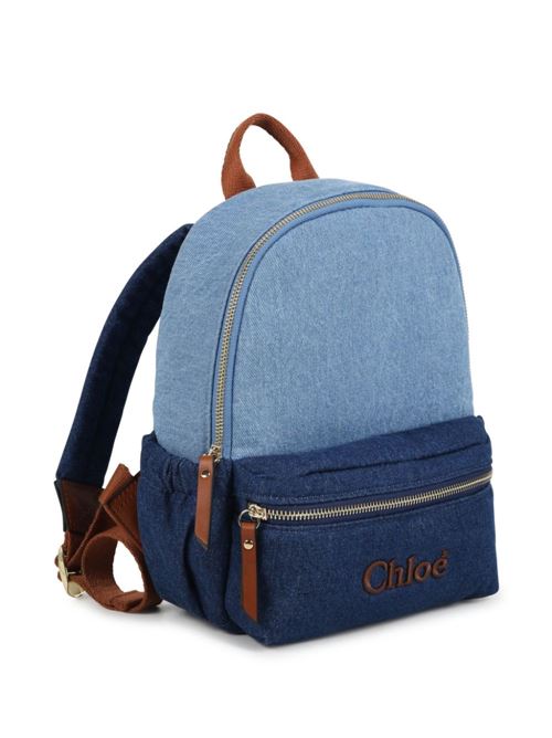 Zaino bambina in denim Chloe' Kids | C20280Z10